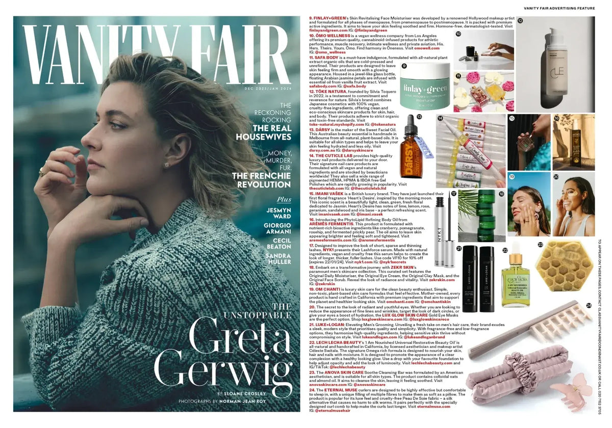 Lech Lecha Beauty I Am Nourished Universal Restorative Beauty Oil featured in Vanity Fair UK Beauty Call
