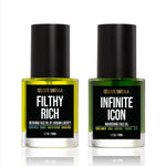 Céleste Switala Filthy Rich Reviving Face Oil and Infinite Icon Nourishing Grooming Oil 50 ml duo