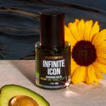 Céleste Switala Infinite Icon Nourishing Grooming Oil with sunflower and avocado ingredients