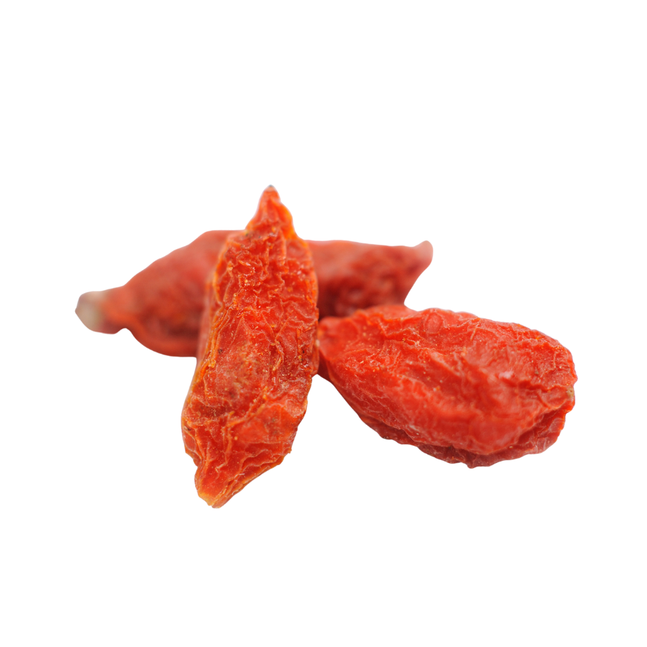 Dried goji berries used in Celeste Switala skincare