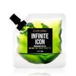 Infinite Icon Nourishing Face Oil 50 ml refill pouch with green botanical oil