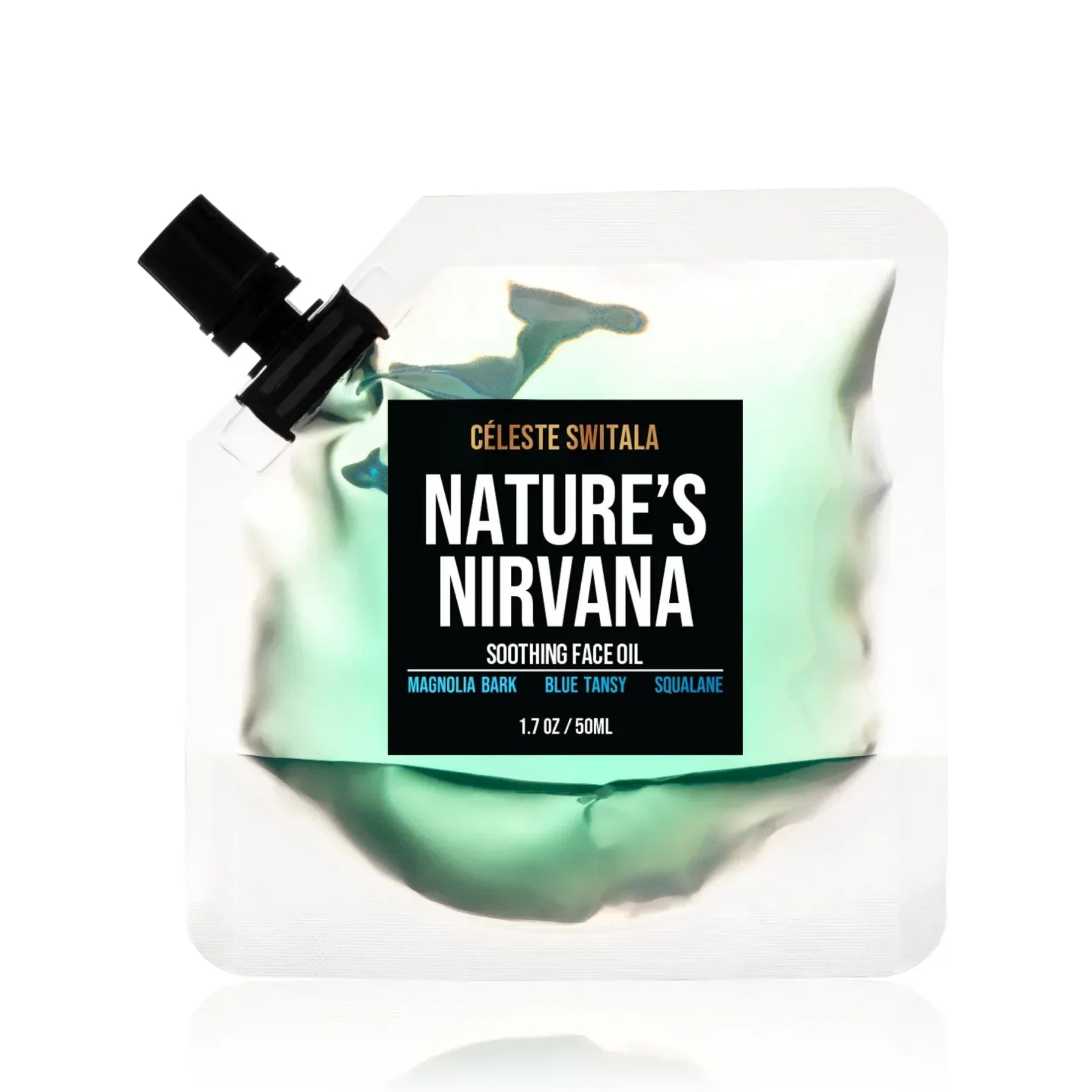 Céleste Switala Nature’s Nirvana Soothing Face Oil 50ml refill pouch